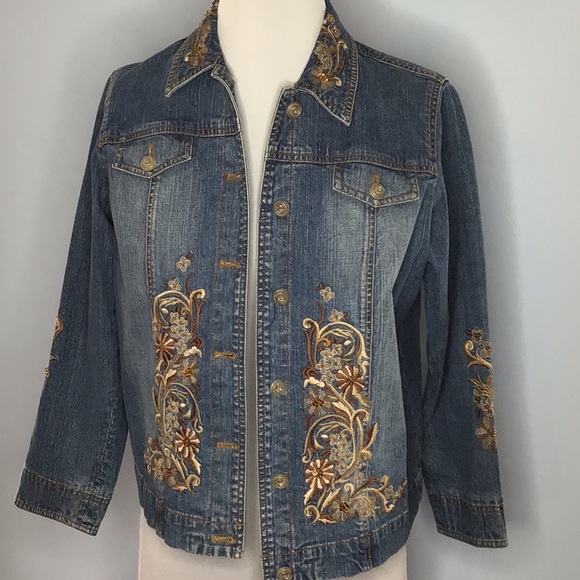 laura ashley denim jacket